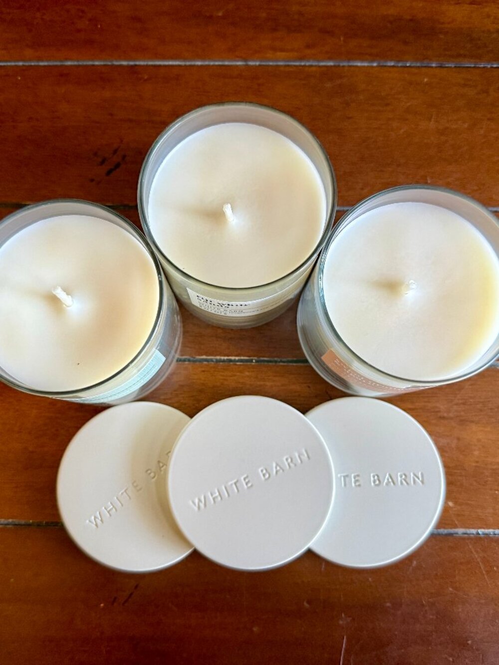NEW 3-Pc Single Wick Candles Bath & Body Works TRIO - Picture 2 of 3